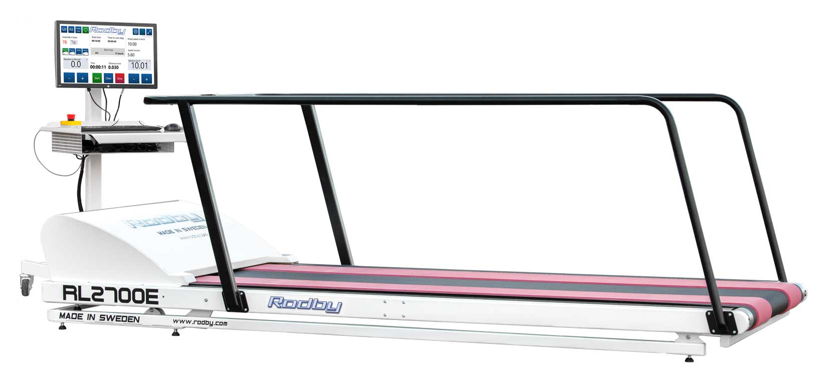 Rodby löpband och rullskidband RL2700E x 1000.