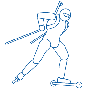 Skidskytte biathlon