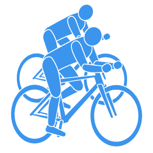 Pair Bicycling