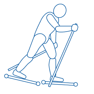 Rollerski Diagonal