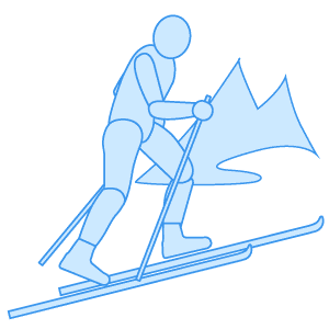 Skimo Ski Mountaineering