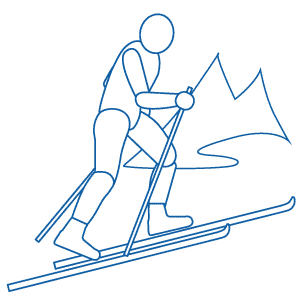 Skimo Ski Mountaineering